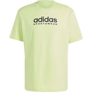 Adidas all szn graphic t-shirt in de kleur groen.