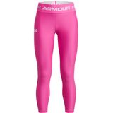 Under armour heatgear ankle crop legging in de kleur roze.