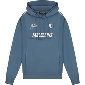 Malelions sport rebound anorak hoodie in de kleur blauw.