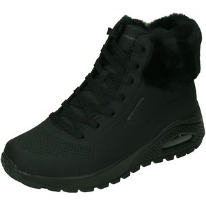 Skechers uno rugged fall air in de kleur zwart.