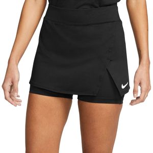 Nike court dri-fit victory rok in de kleur zwart.