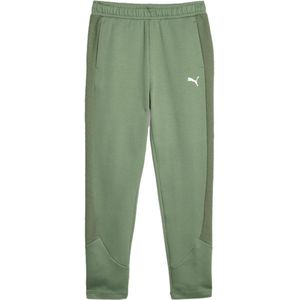 Puma evostripe joggingbroek in de kleur groen.