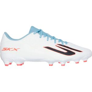 Skechers - SKX_2 Club Gras / Kunstgras Voetbalschoenen - Wit Blauw Oranje
