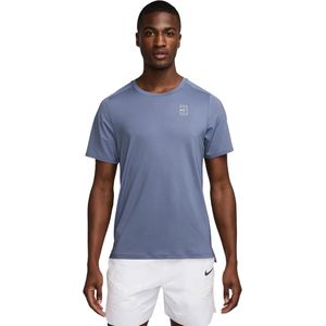 Nike - Court Advantage - Dri-FIT Tennisshirt - Blauw