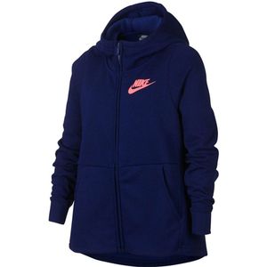 Nike sportswear full-zip hoodie in de kleur blauw.