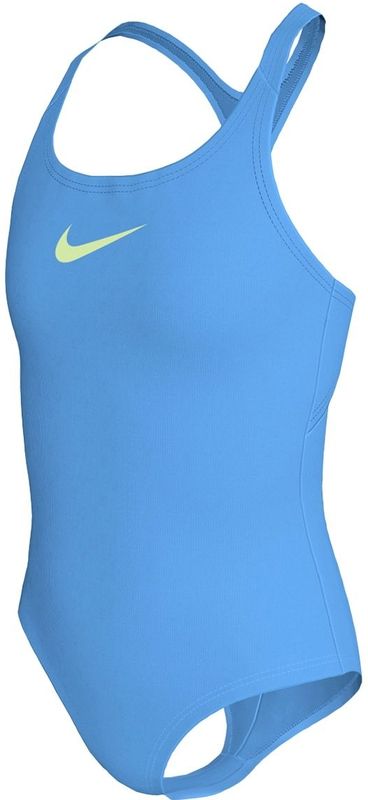 Nike - Meisjes Badpak - Racerback - Blauw - Polyester
