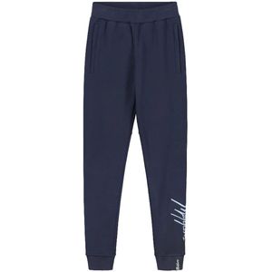 Malelions split essentials joggingbroek in de kleur blauw.