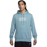 Nike - Club FT Font GX - Casual Sweater - Blauw - Katoen