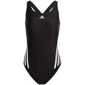 Adidas 3-stripes badpak in de kleur zwart.