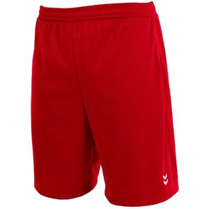 Hummel euro shorts ii in de kleur rood.