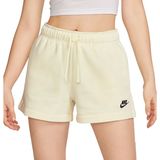 Nike sportswear club fleece short in de kleur ecru.