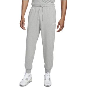 Nike sportswear club fleece joggingbroek in de kleur grijs.