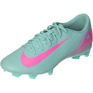 Nike - Mercurial Zoom Vapor 16 Academy FG/MG Voetbalschoen - Lichtblauw - Roze - Synthetisch