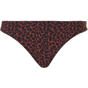 Ten cate standard bikinibroekje in de kleur bruin/zwart.