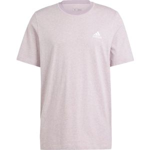 Adidas seasonal essentials mã©lange t-shirt in de kleur roze.