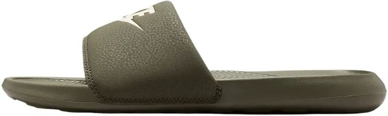 Nike - Victori One - Badslippers - Groen - Zacht Foam, Voorgevormd Voetbed, Bredere Band