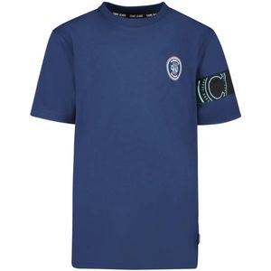 Cars T-shirt TOEL met Printopdruk Hardblauw