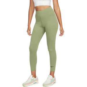 Nike sportswear classic 7/8-legging in de kleur groen.