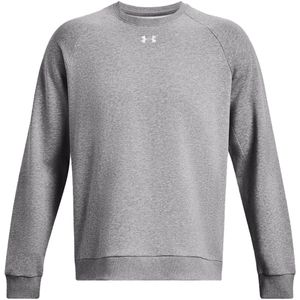 Under armour rival fleece crewneck sweater in de kleur grijs.