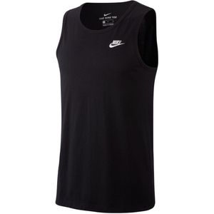 Nike sportswear club tanktop in de kleur zwart.