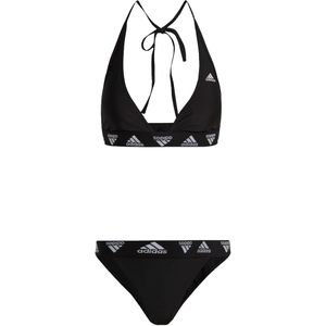 Adidas neckholder bikini in de kleur zwart.