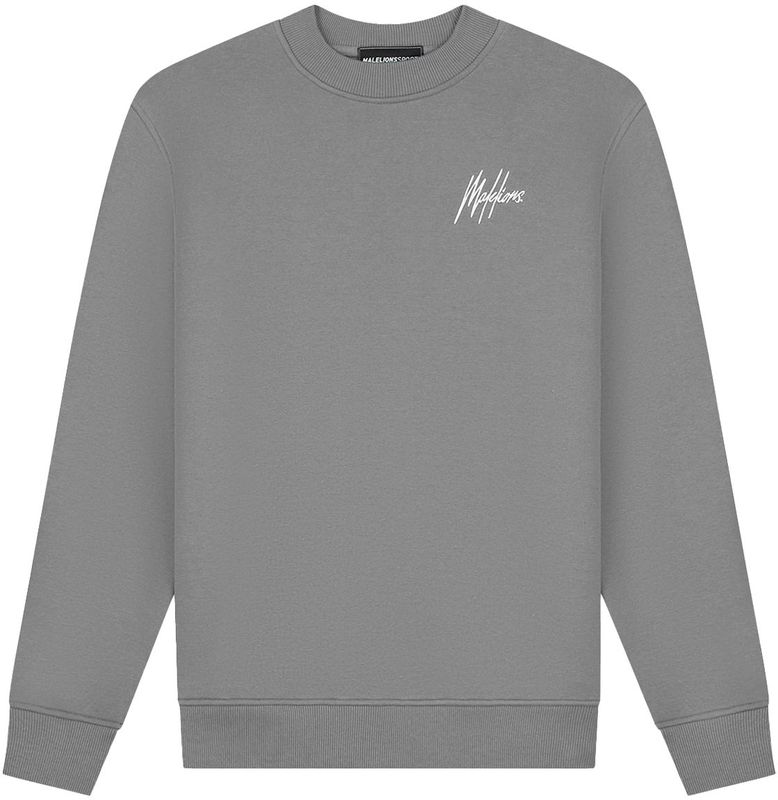 Malelions - Sport Logo Sweater - Charcoal
