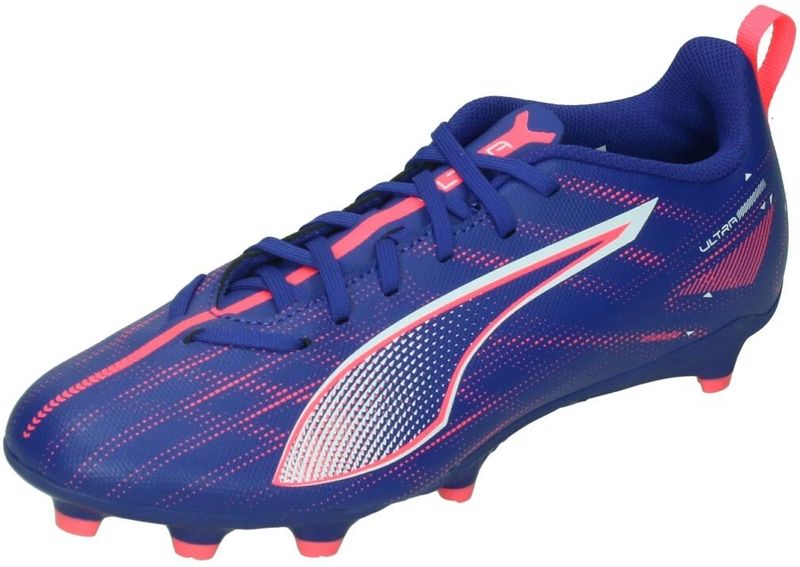 Puma ultra 5 play fg/ag in de kleur blauw.