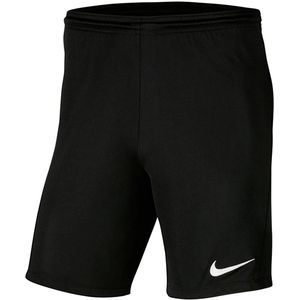 Nike dri-fit park 3 short in de kleur zwart.