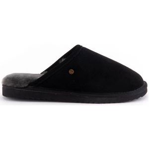 Pantoffel Warmbat Kids Classic Suede Black-Schoenmaat 33