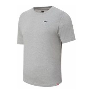 T-Shirt New Balance Men Small Logo Tee Athletic Grey-L