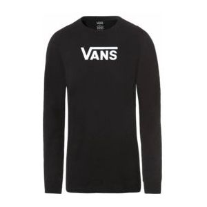 T-Shirt Vans Women Flying V Classic Ls Bff Flying V Black-XXS