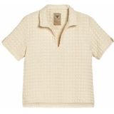 T-Shirt OAS Women Ecru Jaffa Waffle-XS