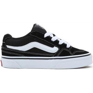 Vans Youth Caldrone Suede Mesh Black White-Schoenmaat 38