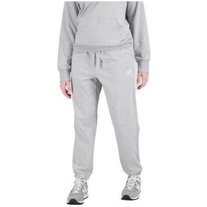 Trainingsbroek New Balance Women Essentials Stacked Logo French Terry Sweatpant Athletic Grey-M