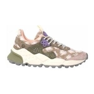 Flower Mountain Women Kotetsu Suede Teddy Pale Pink Military-Schoenmaat 38