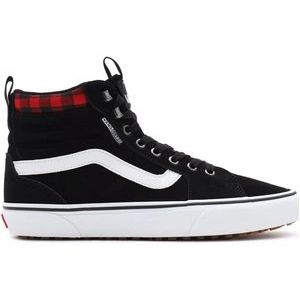 Vans Men Filmore Hi VansGuard Suede Black Red Plaid-Schoenmaat 41