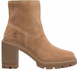 Timberland Women Allington Heights Mid Zip Rust Suede-Schoenmaat 38,5