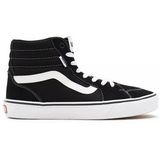 Vans Men Filmore Hi Suede Canvas Black White 2023-Schoenmaat 38