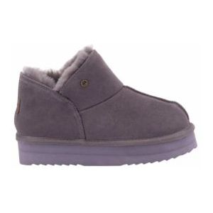 Pantoffel Warmbat Women Willow Suede Plateau Plum-Schoenmaat 37