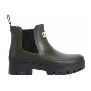 Regenlaars Barbour Women Halton Chelsea Welly Olive Black-Schoenmaat 40