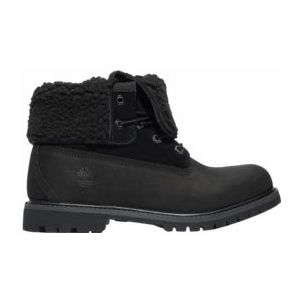 Timberland - Authentic Mid Warm Lined Waterproof Boot - Snowboots - Zwart - Nubuck