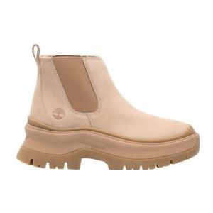 Timberland Women Roxie Lane Mid Chelsea Light Beige Nubuck-Schoenmaat 38,5