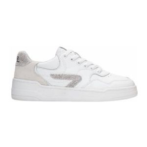 HUB Women Court L67 Leather White Hasta White-Schoenmaat 37