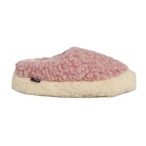 Pantoffel Rue de Wool Women The Nordic Low Flamingo Pink Natural-Schoenmaat 36 - 37