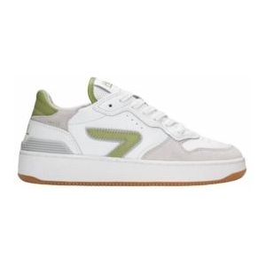 HUB Women Smash L68 White Avocado White-Lt Gum-Schoenmaat 40