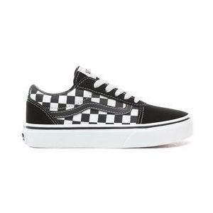 Vans Youth Ward Checkered Black True White-Schoenmaat 35