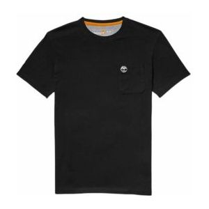 T-Shirt Timberland Men Dustan River Pocket Tee Black-M