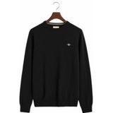 Trui GANT Men Superfine Lambswool C-Neck Black-XS