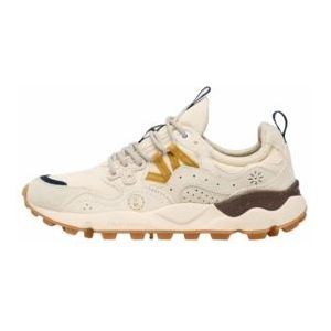 Flower Mountain Men Yamano 3 Uni UW Suede Nylon Ecru Light Brown-Schoenmaat 45