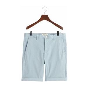 Korte broek GANT Men Slim Sunfaded Shorts Dove Blue-Maat 36